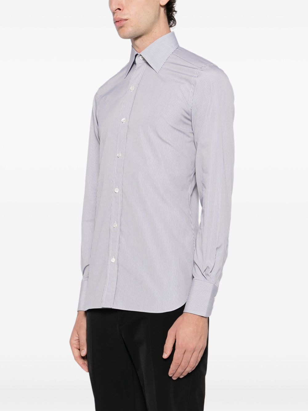 COTTON STRIPED SHIRT - 5