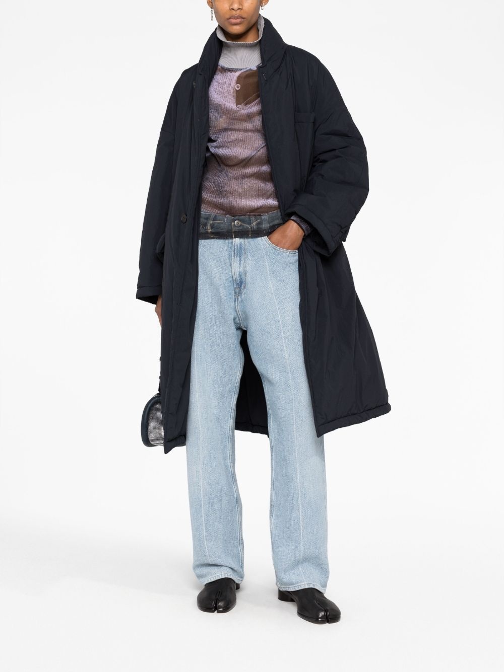 oversized padded coat - 2