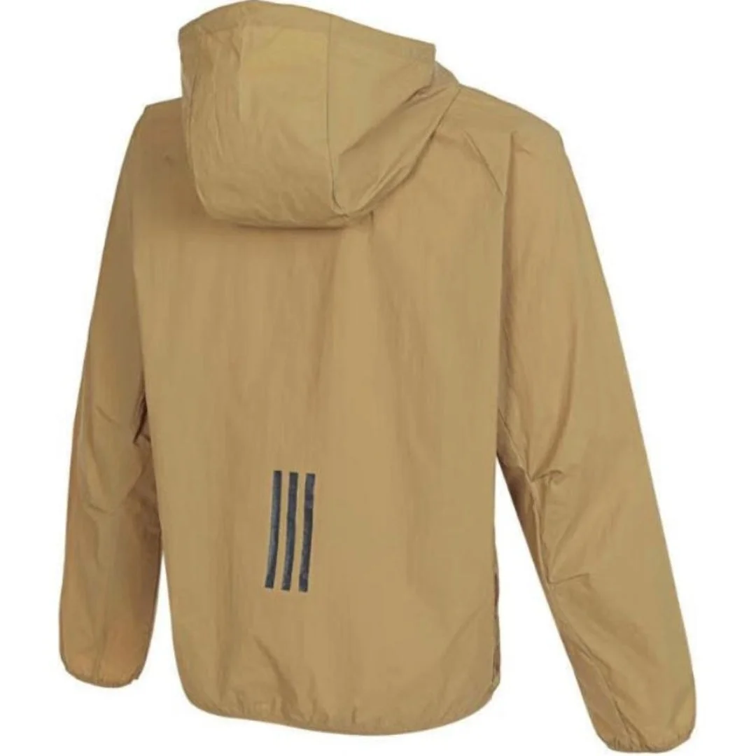 adidas adidas Tech Lightweight Woven Jacket Asia Sizing 'Brown