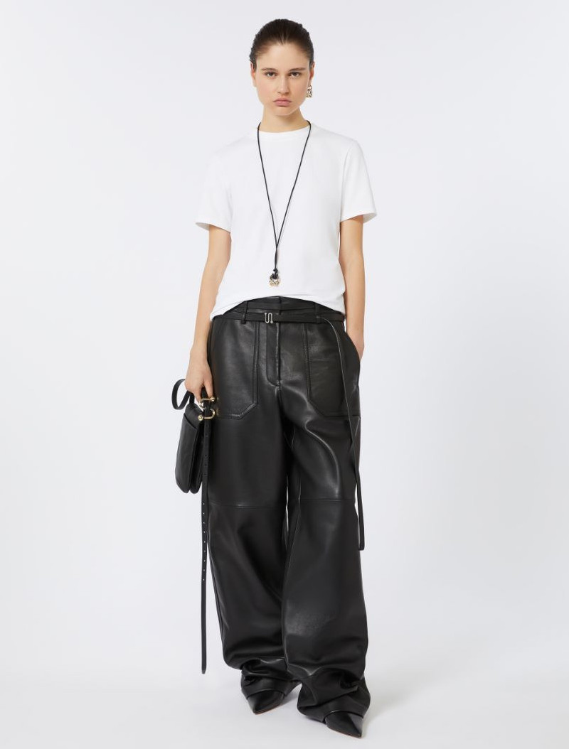Sportmax Stretch-cotton T-shirt outlook