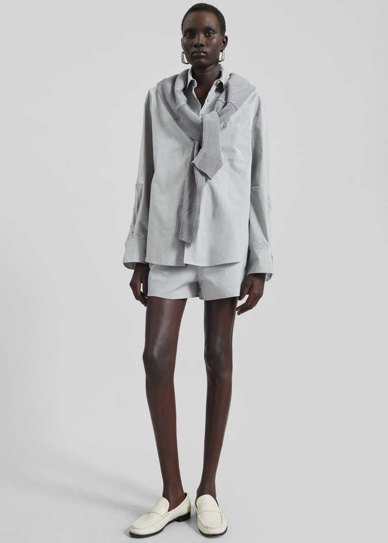 Lui Organic Cotton Shirt - Ice 10