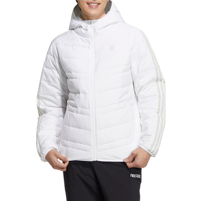 adidas adidas NEO Winter Fleece Hooded Down Jackets 'White' HN4792 outlook