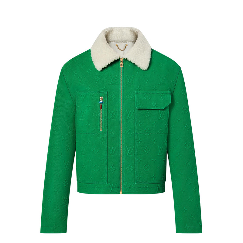 Monogram Workwear Denim Jacket - 1