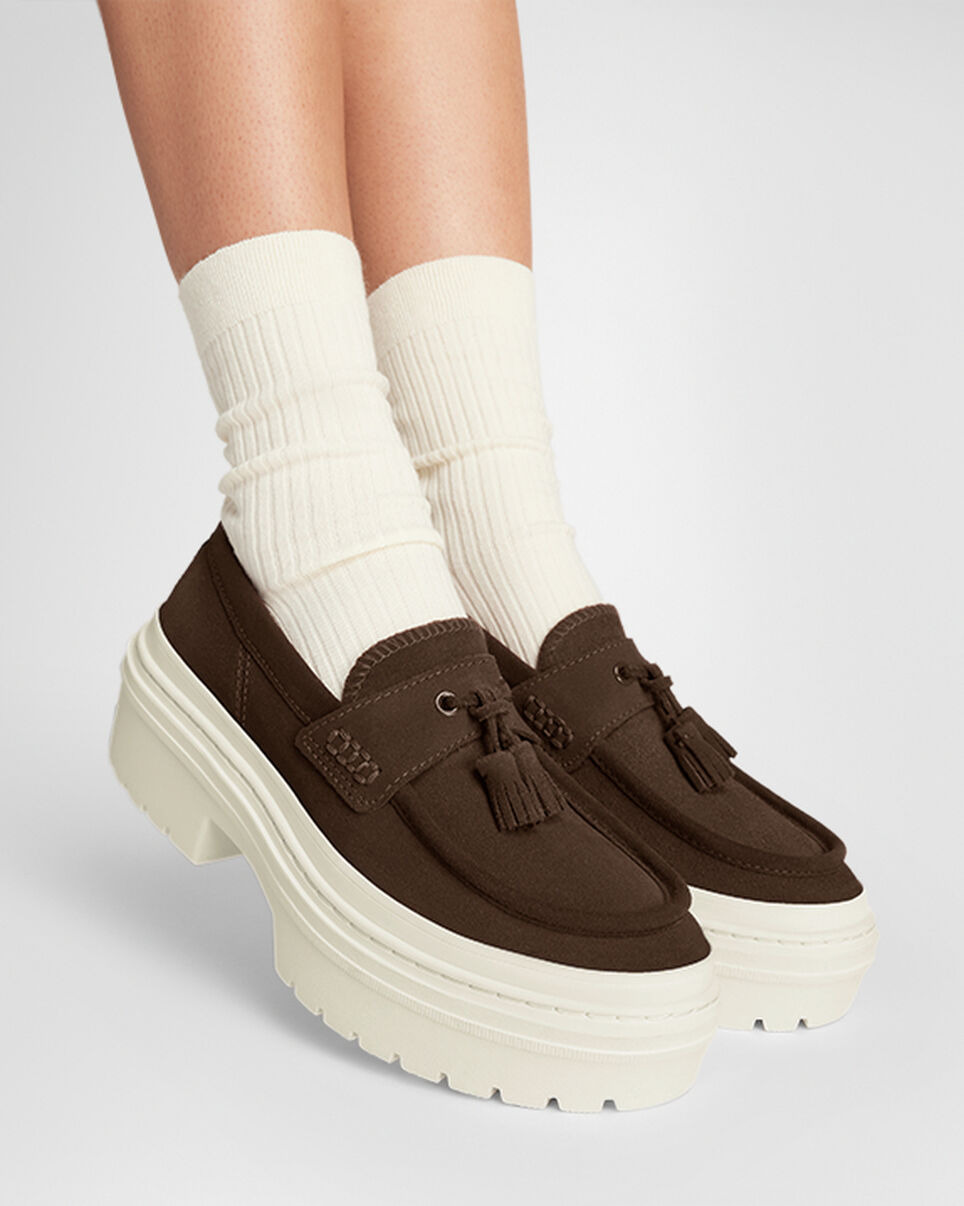 Chuck Taylor All Star Lugged Heel Loafer Platform - 9