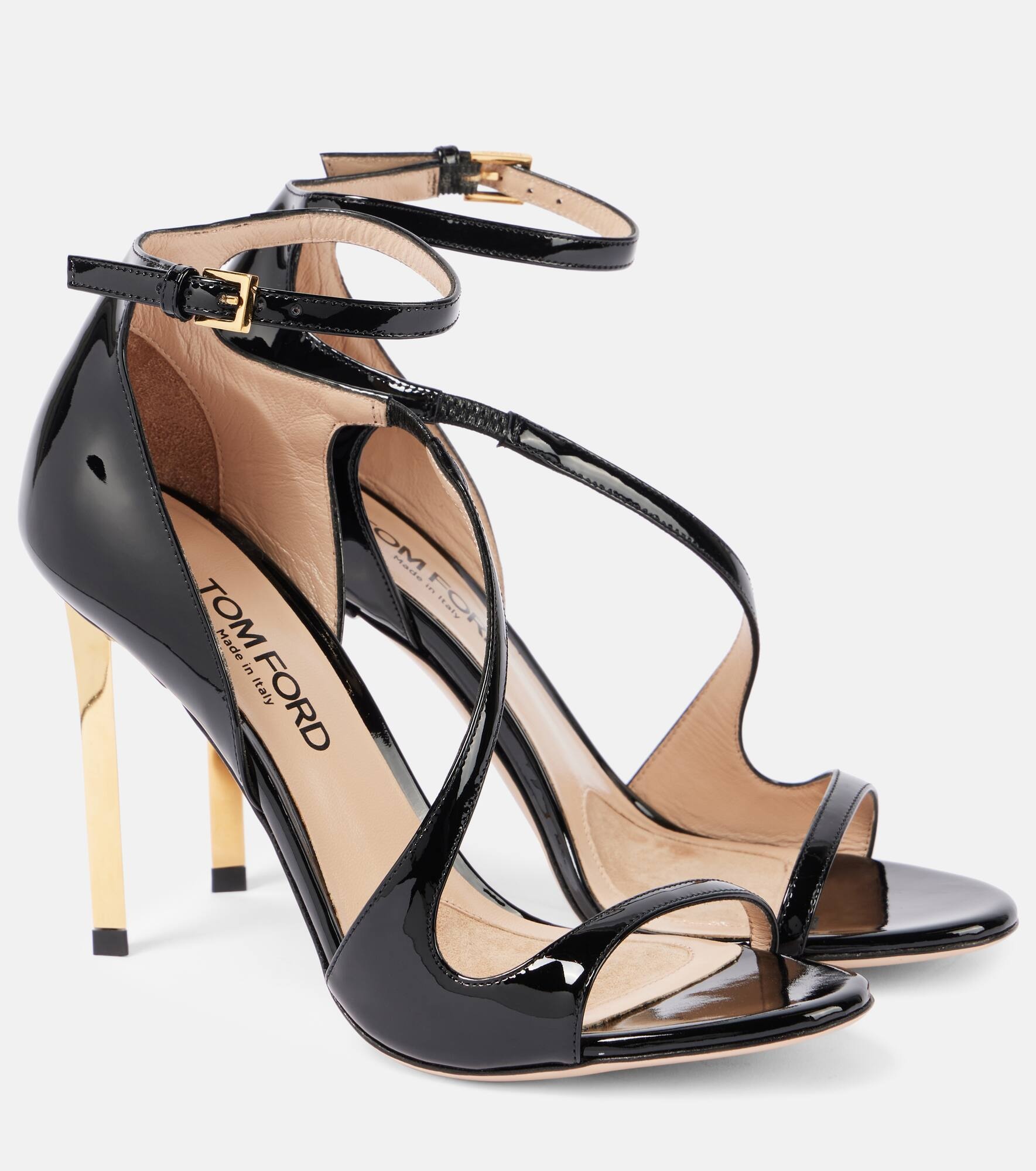 Newton patent leather sandals - 1