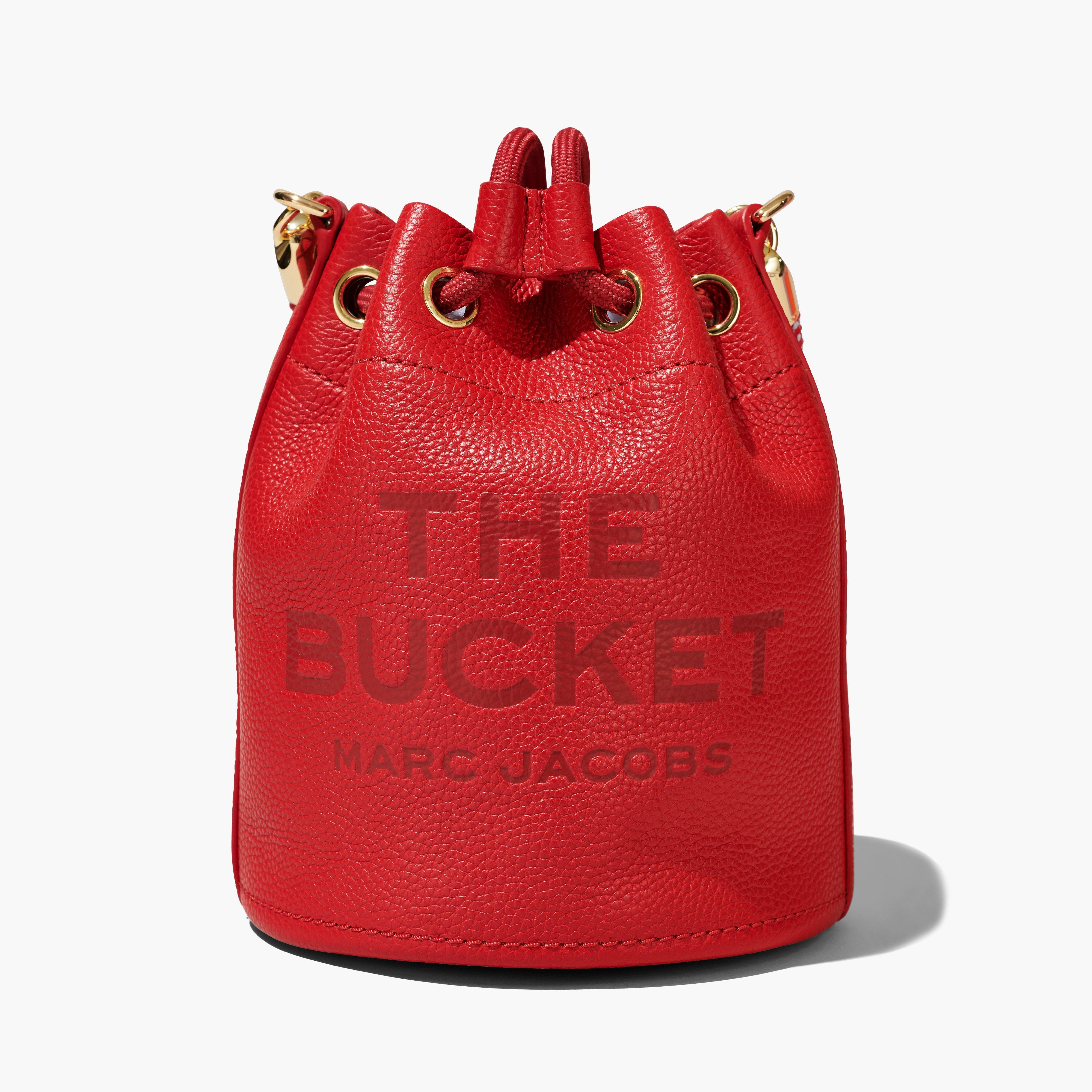 THE LEATHER BUCKET BAG - 6