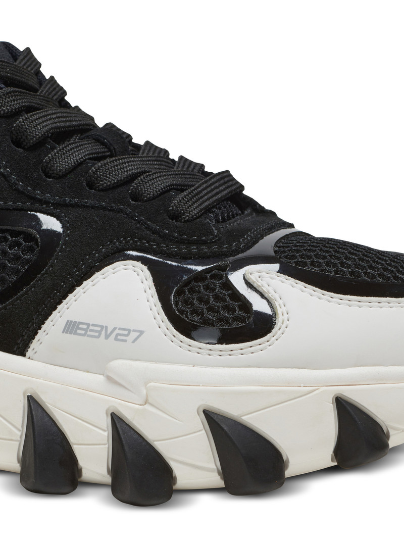 B-East trainer in leather, suede and mesh 8