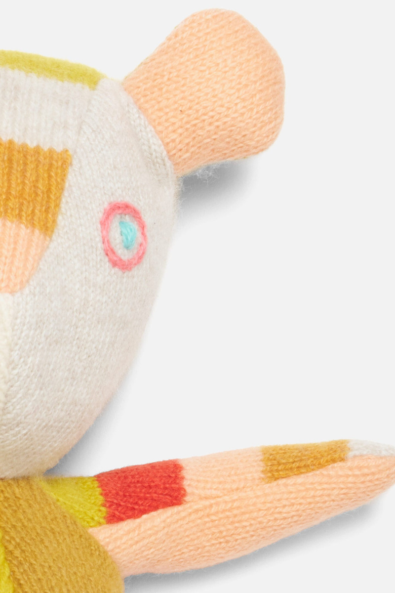 The Elder Statesman MINI CASHMERE TEDDY BEAR outlook