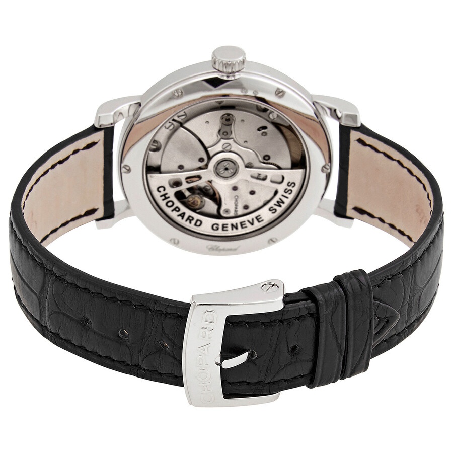 Chopard Classic Manufacture  Automatic White Dial 18kt White Gold Men's Watch 161289-1001 - 3