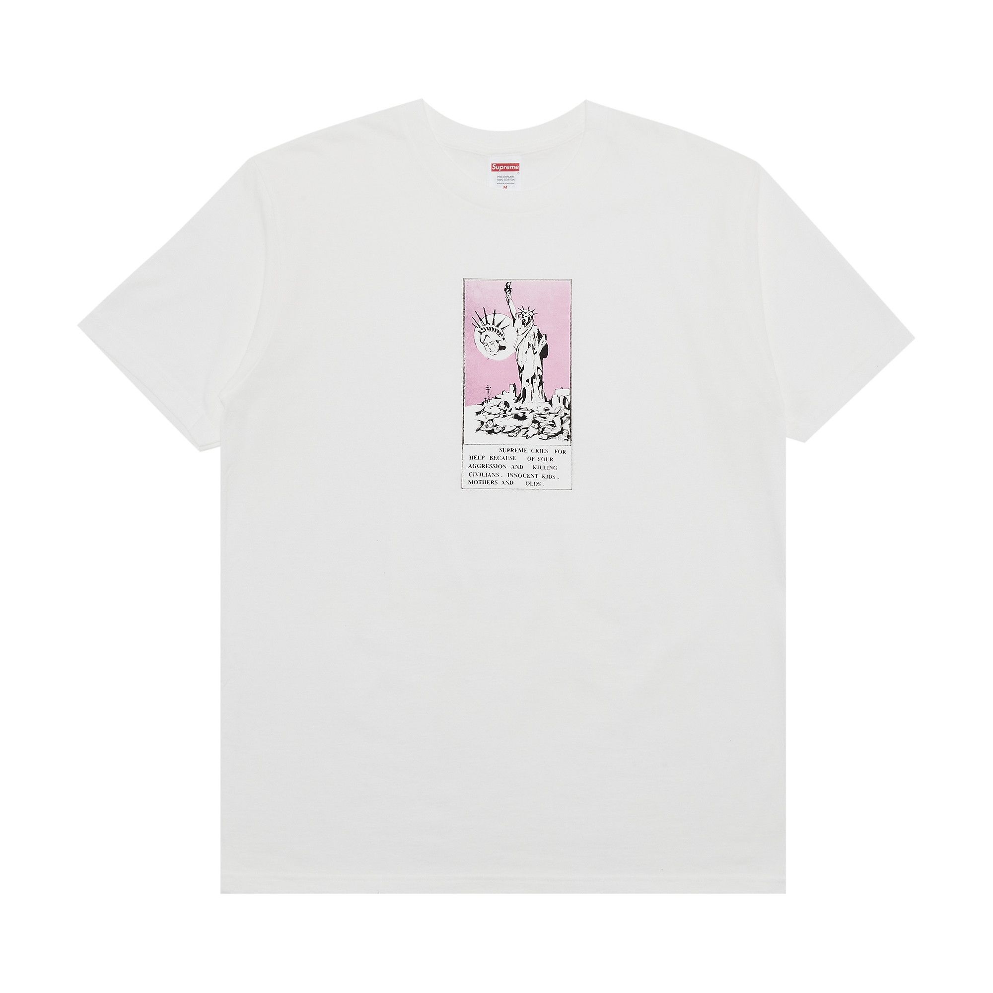 Supreme Liberty Tee 'White' - 1