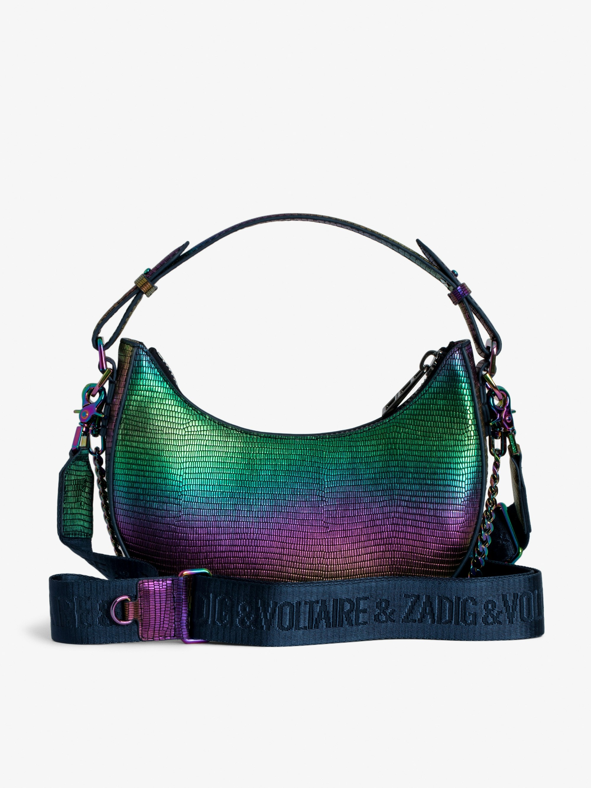 Moonrock Metallic Embossed Bag - 2