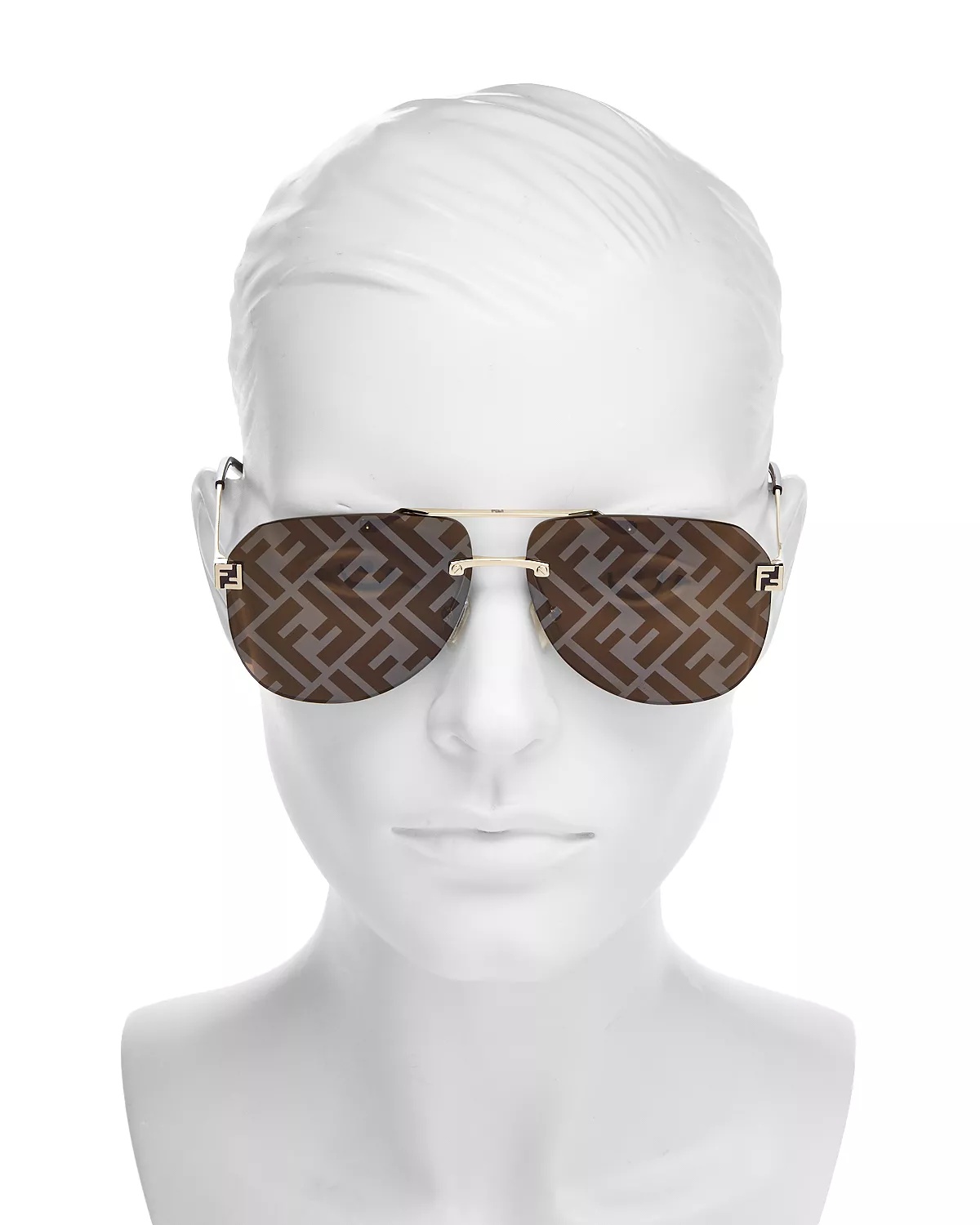 Fendi Sky Mirrored Pilot Sunglasses, 61mm - 2