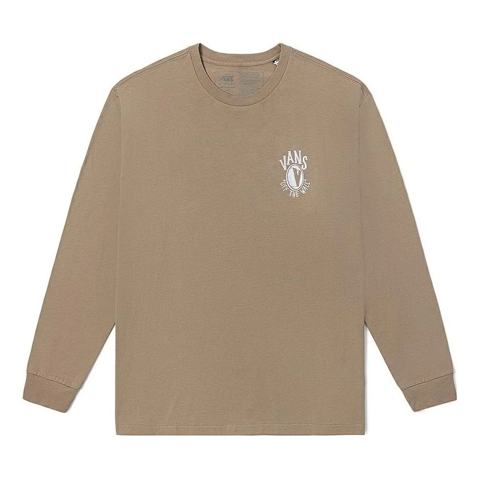 Vans Off The Wall Long Sleeve Tee 'Brown' VN0A7TRDYEH - 1