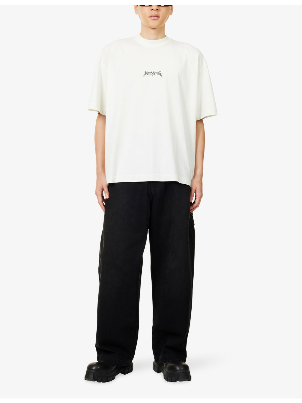 Relaxed-Fit Short-Sleeves Cotton-Jersey T-Shirt - 2
