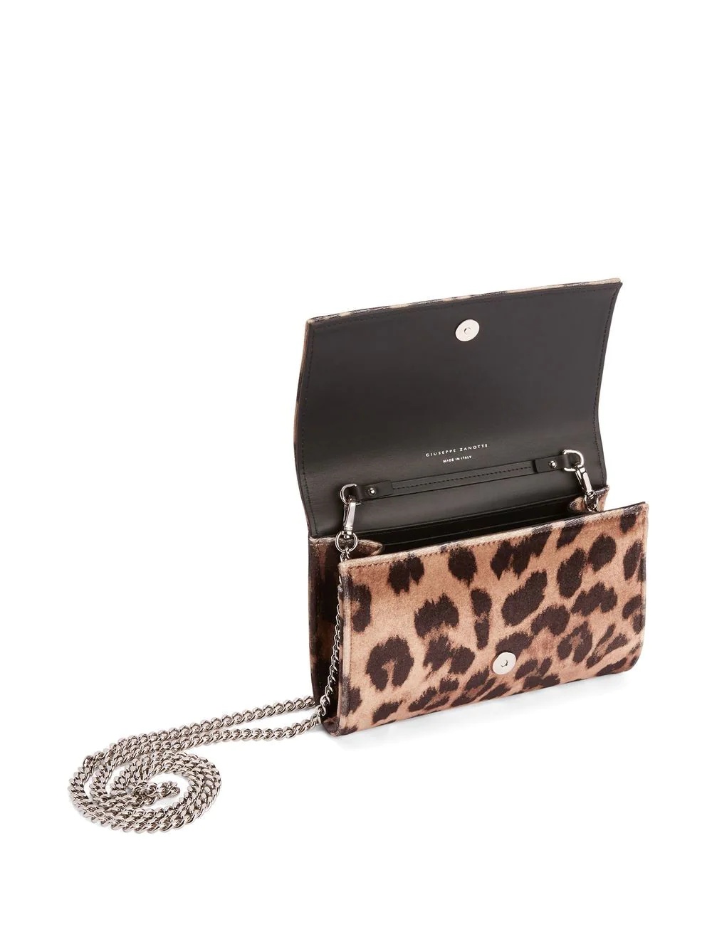 Cleopatra leopard-print clutch bag - 5