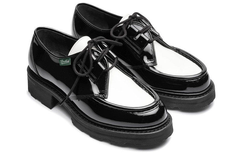 Beaubourg Black/Cream Varnish - Rubber Sole 2