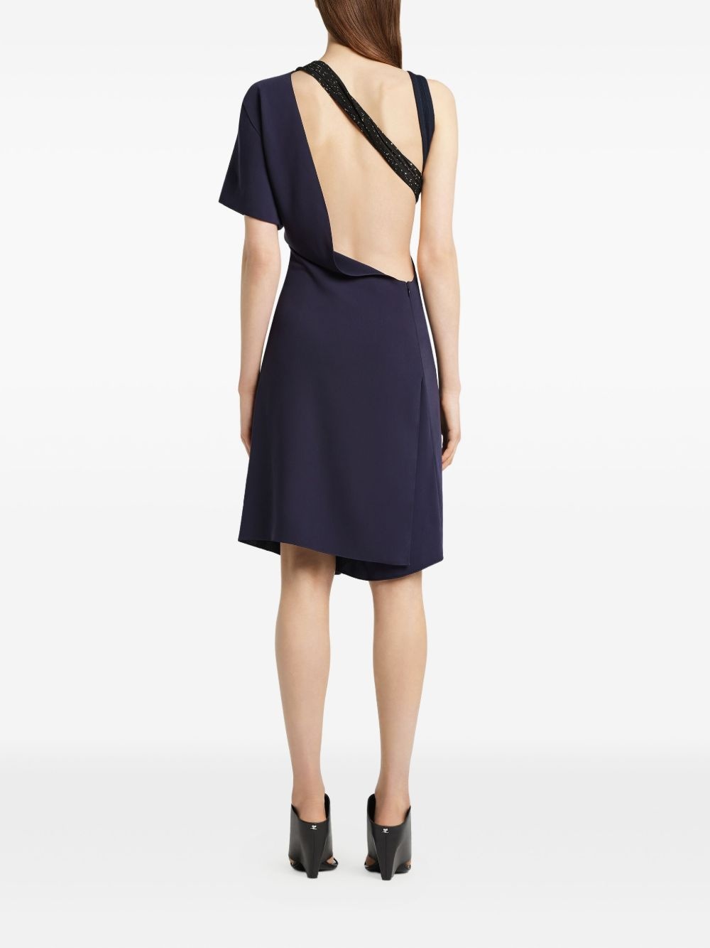asymmetrical twist dress - 4