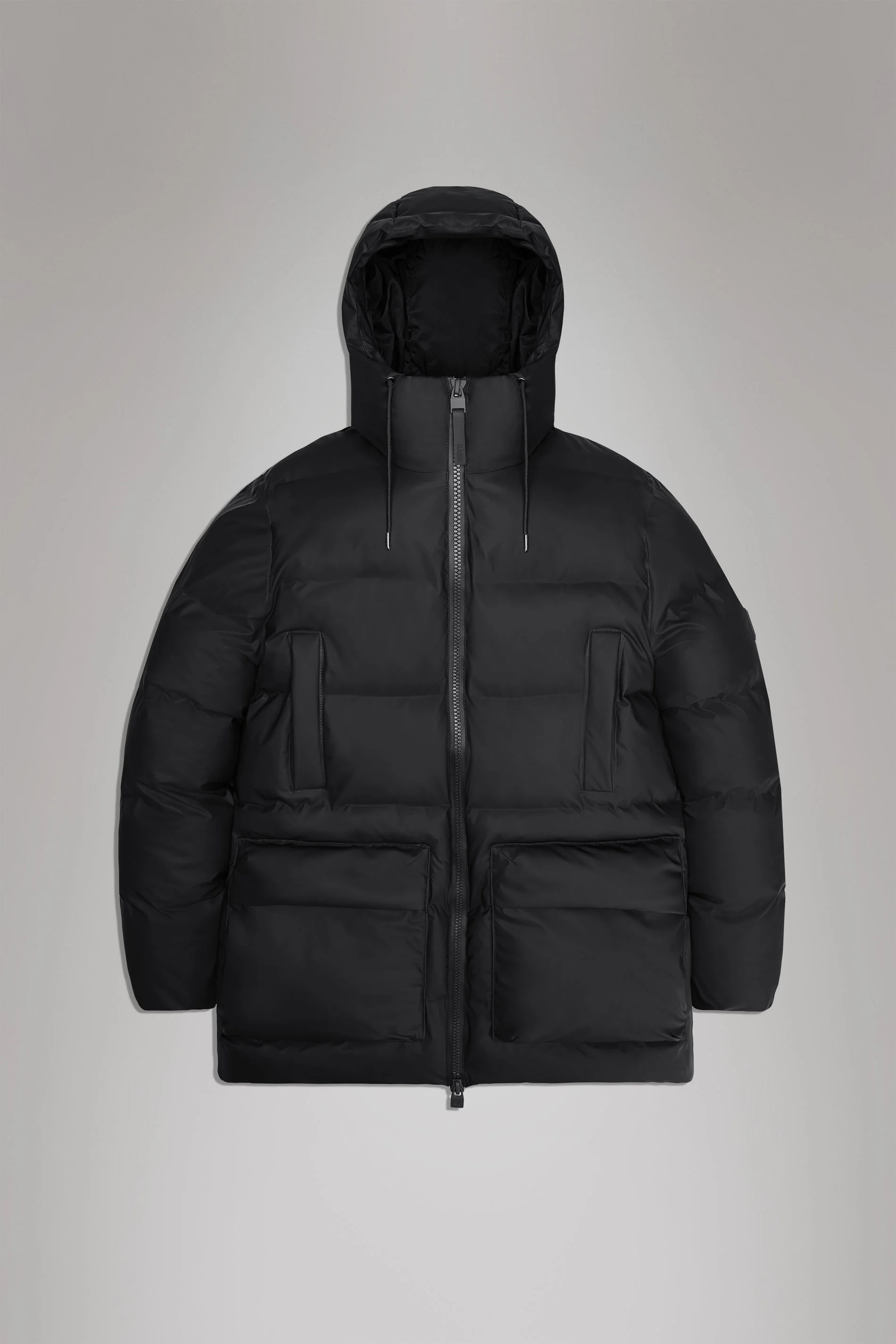 Alta Long Puffer Cargo Jacket - 1