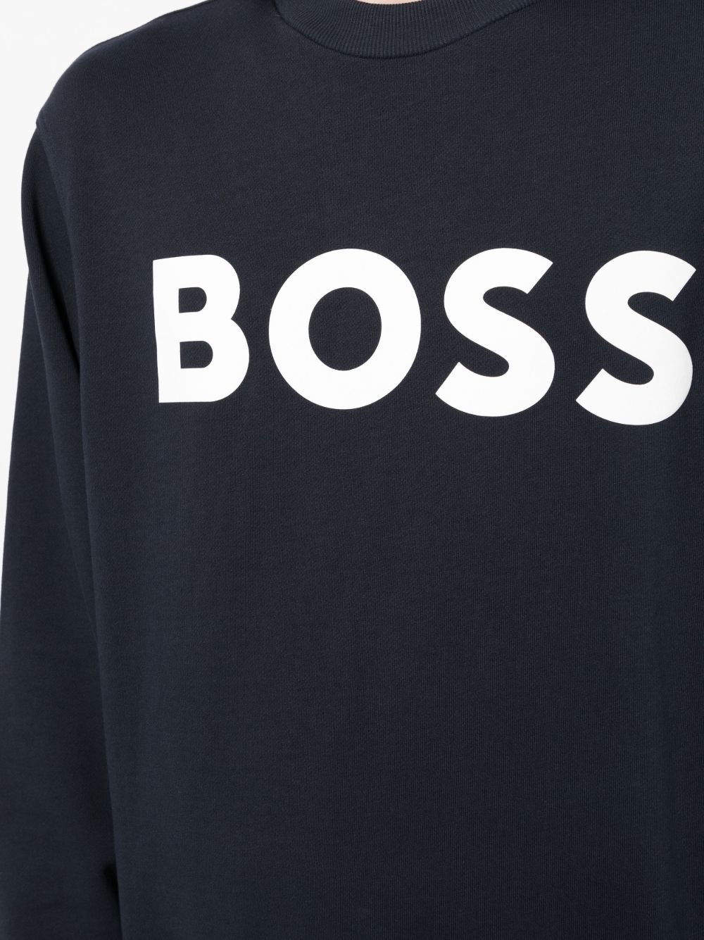 logo-print crew-neck sweatshirt - 5