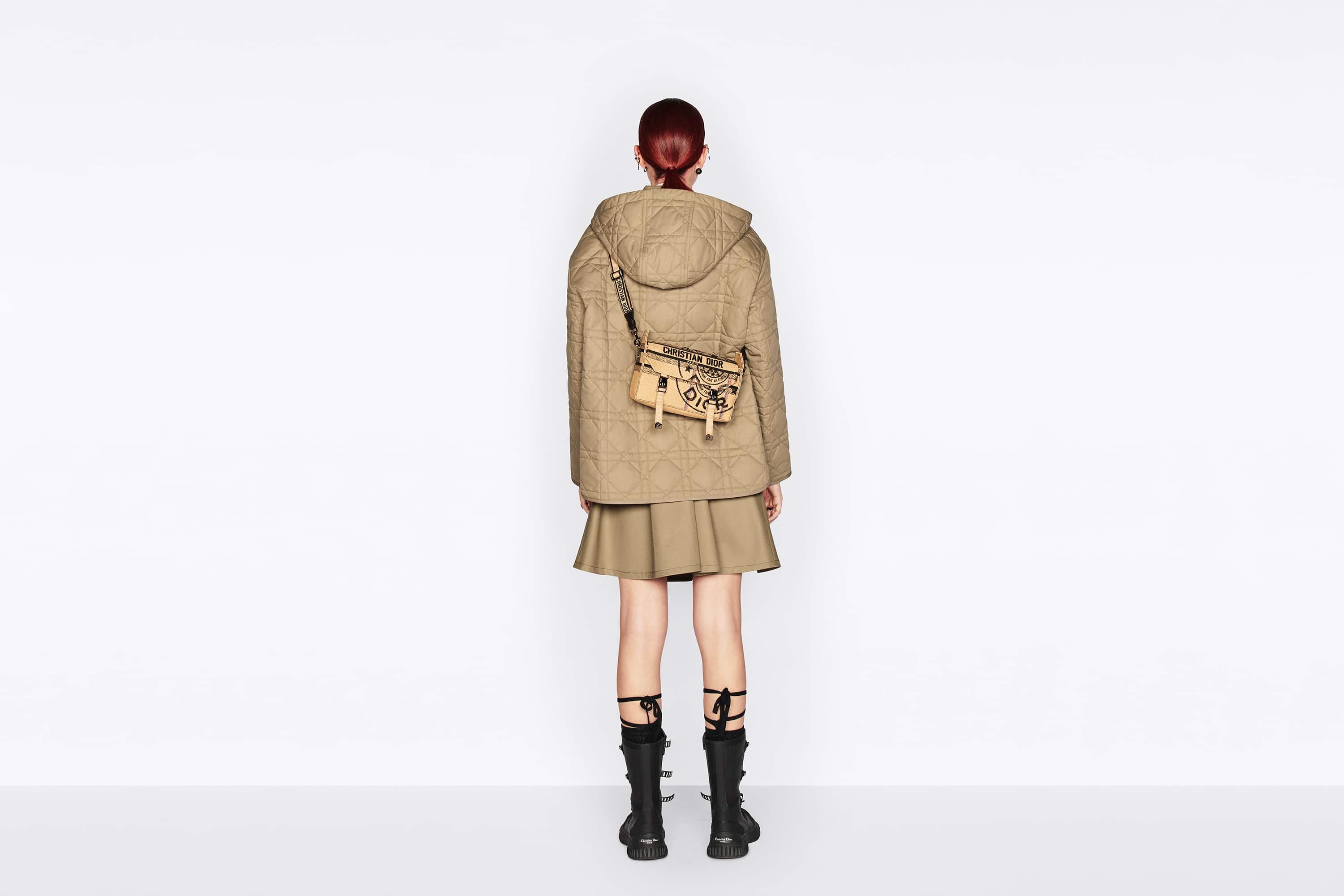 Macrocannage Hooded Peacoat - 6