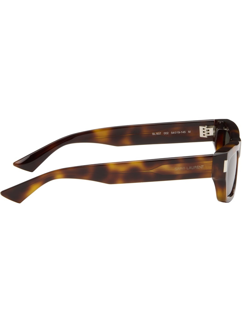 SAINT LAURENT Brown SL 837 Sunglasses outlook