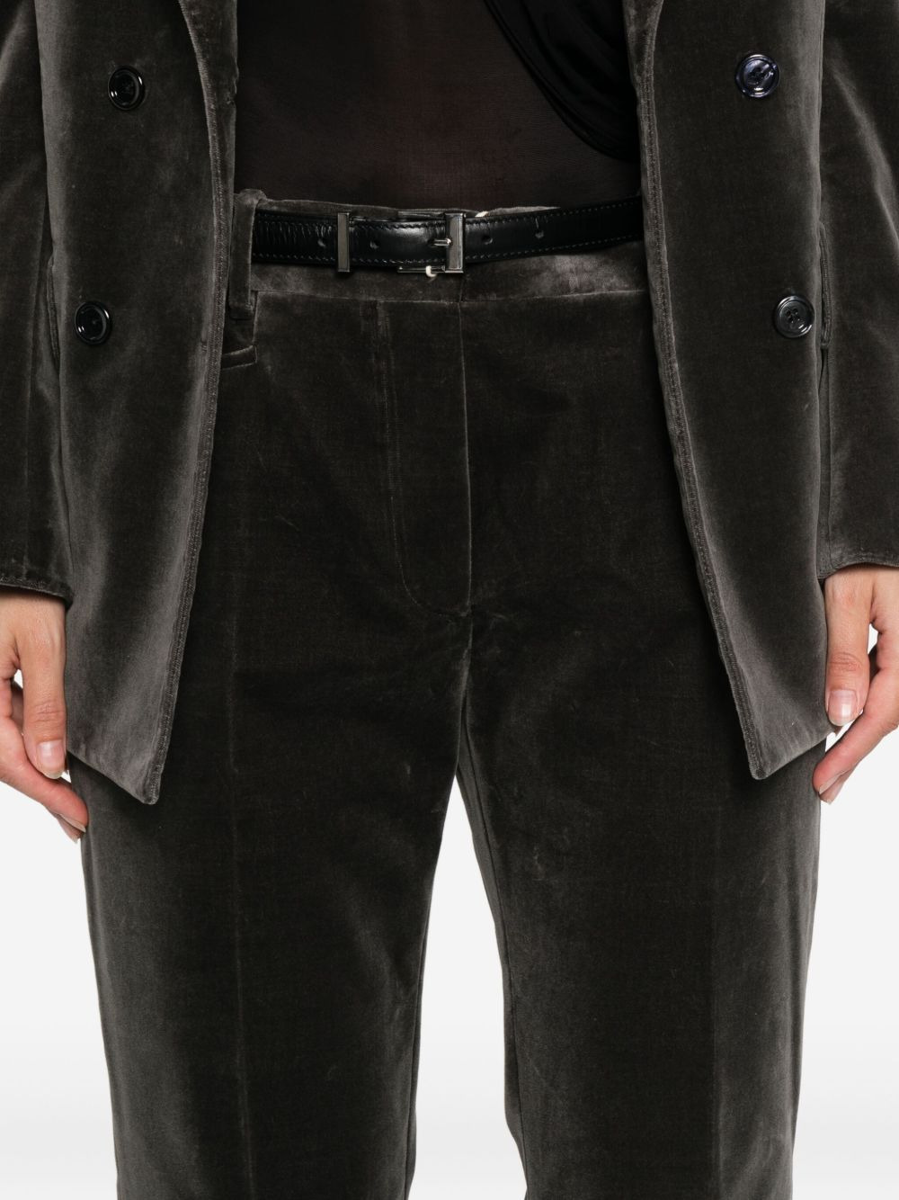 velvet trousers - 5