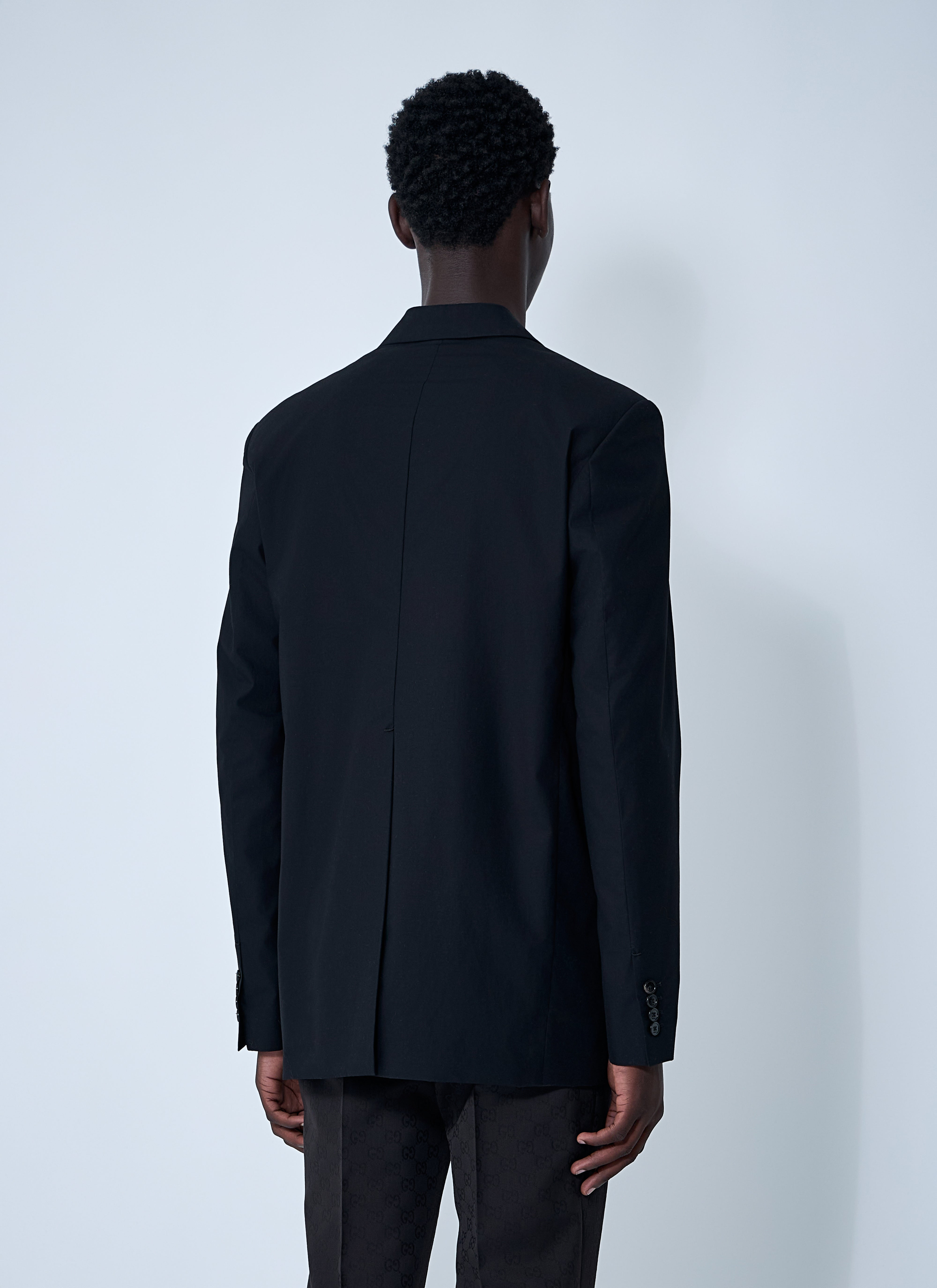 Gucci Men Double-Breasted Blazer - 4
