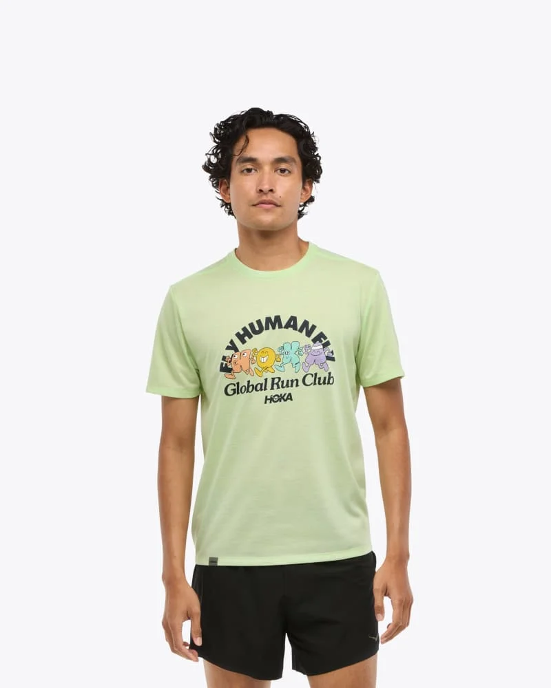 Men's GlideTech Short Sleeve Shirt in Global Run Day - 1