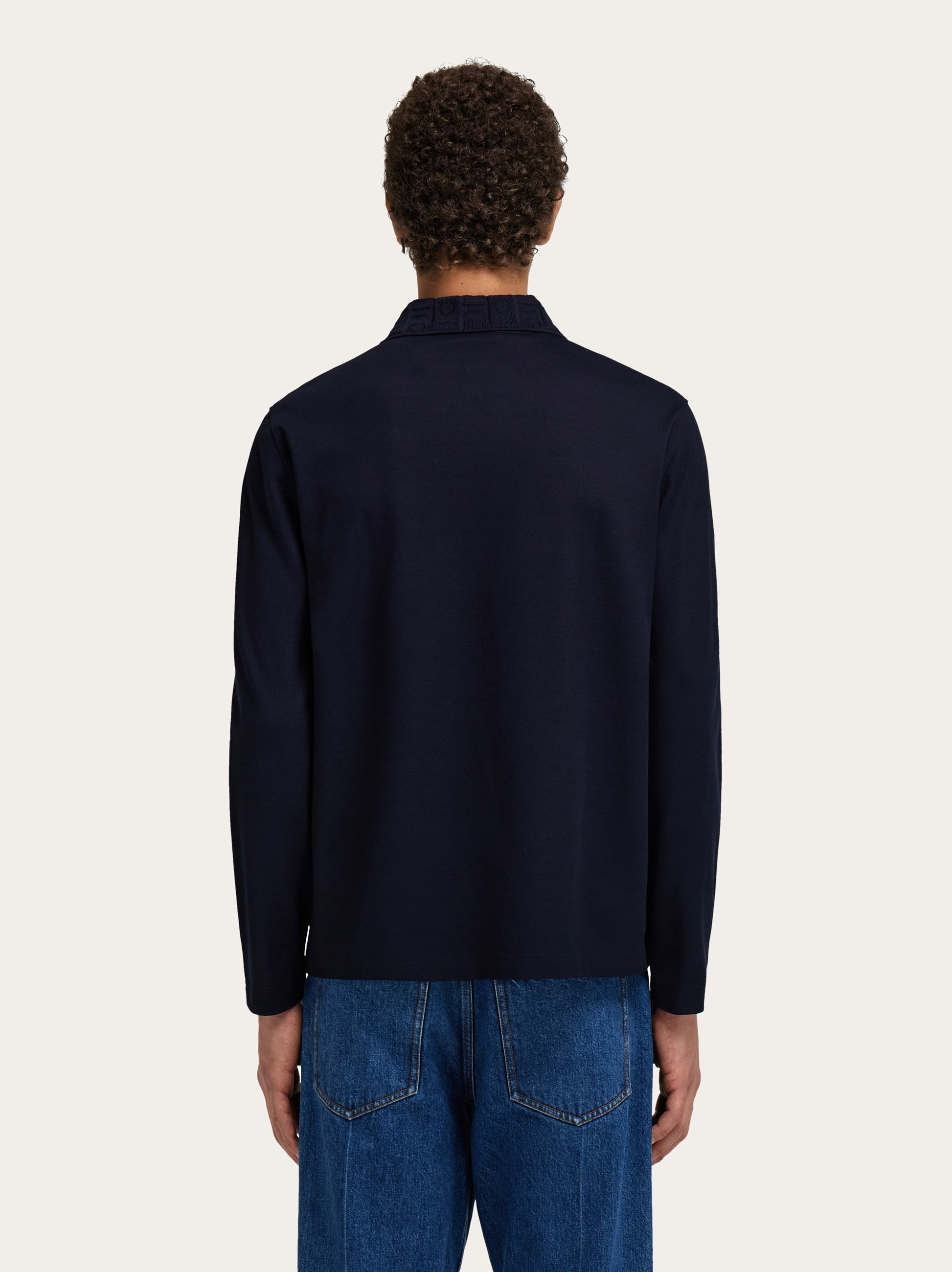 Long sleeved polo shirt - 3