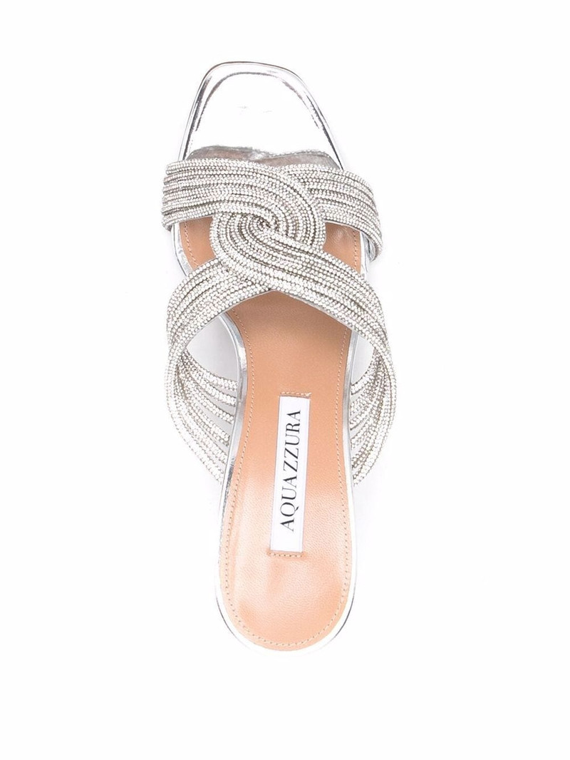 woven-detail high-heel mules 4