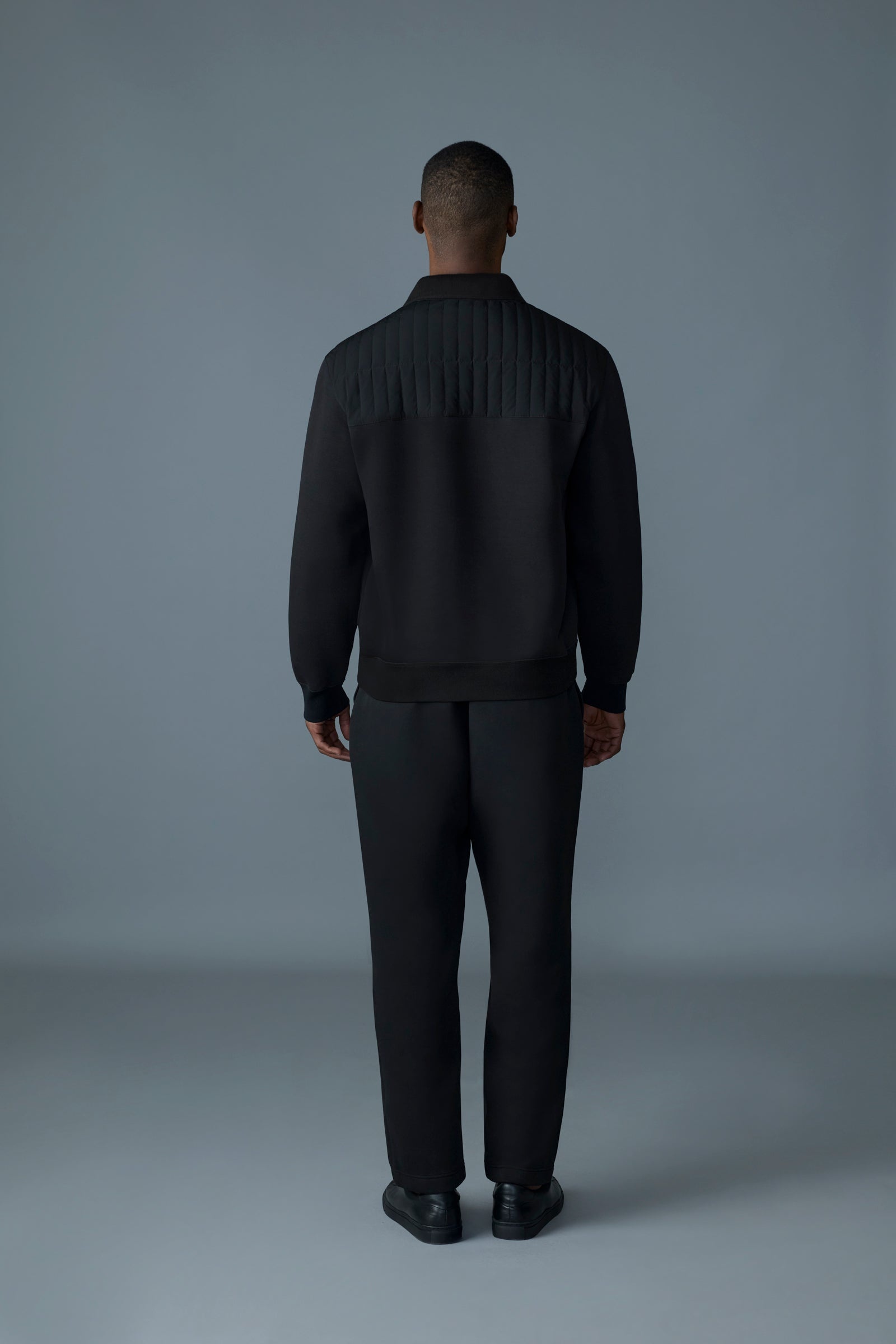 ●MACKAGE●COREY ハイブリッド ダウン 1/4ジップ セーター Corey, Hybrid Down Quarter-Zip Sweater | Mackage® US