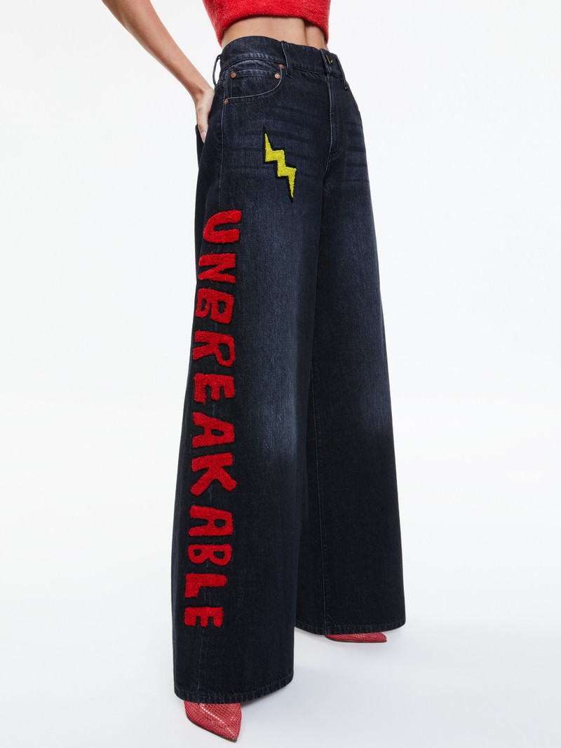 Alice + Olivia A+O X BASQUIAT TRISH JEAN outlook