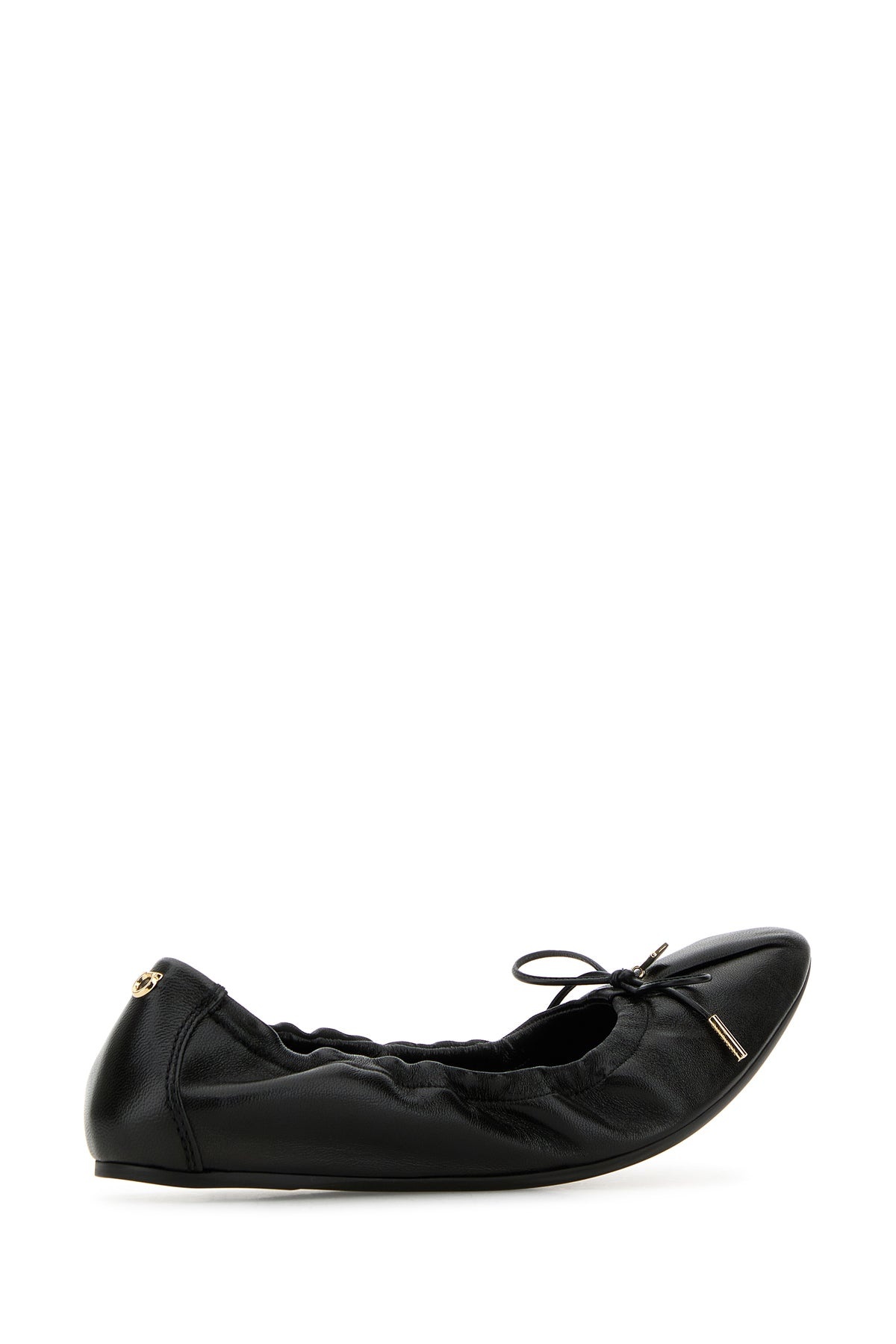 Black leather Joelle ballerinas - 3
