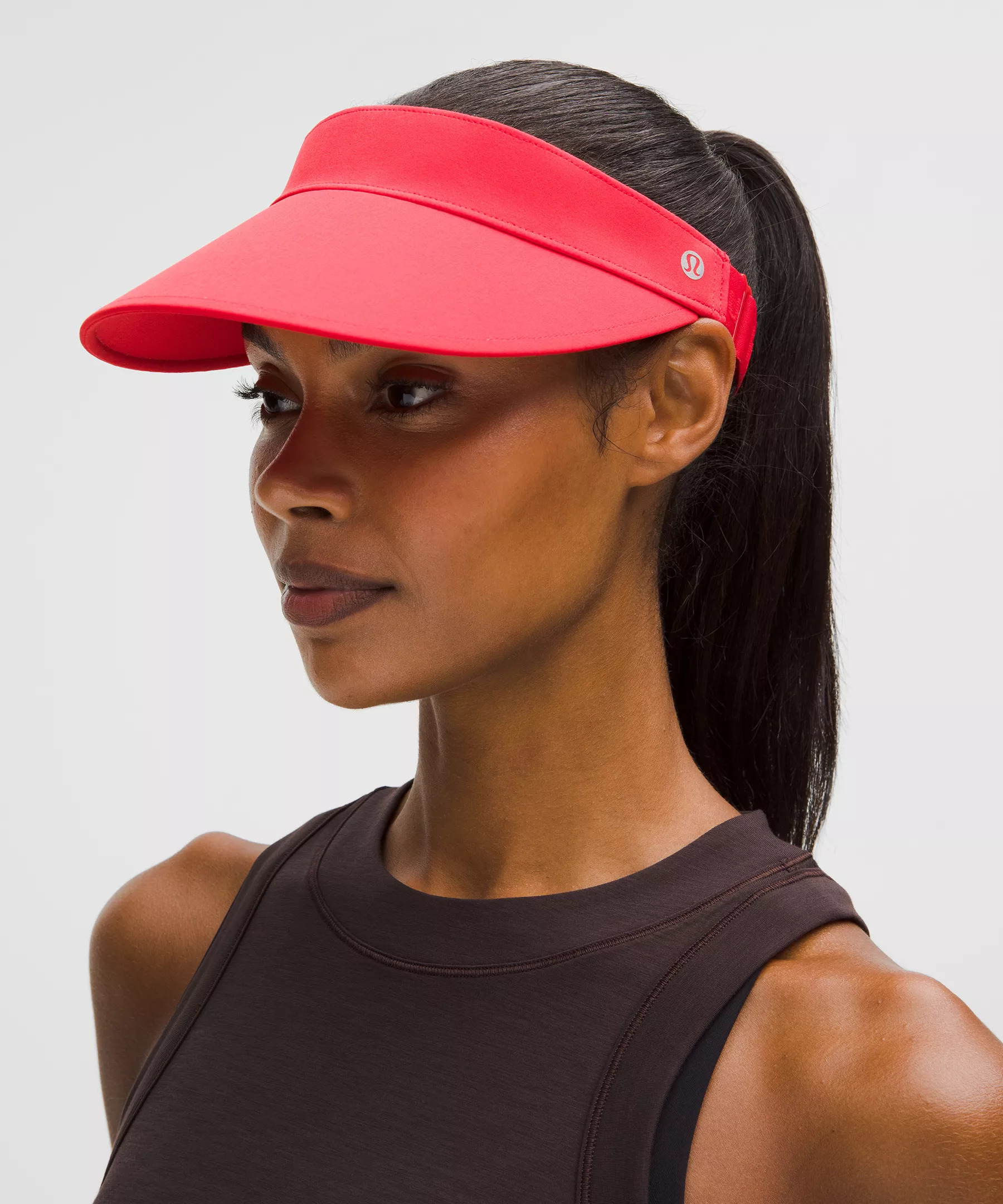 Women's Fast Paced Wide Band Running Visor - 2
