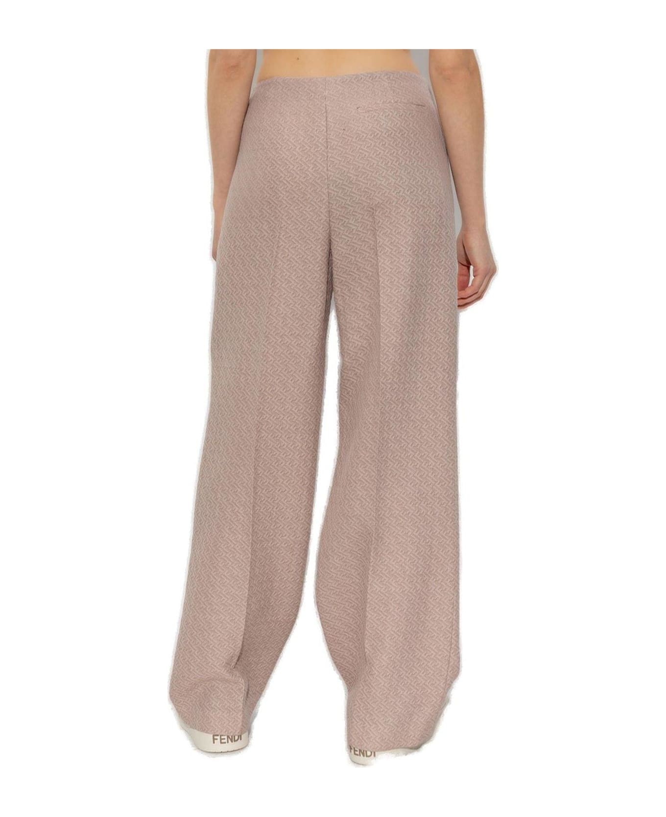 High Waist Wide-leg Trousers - 3