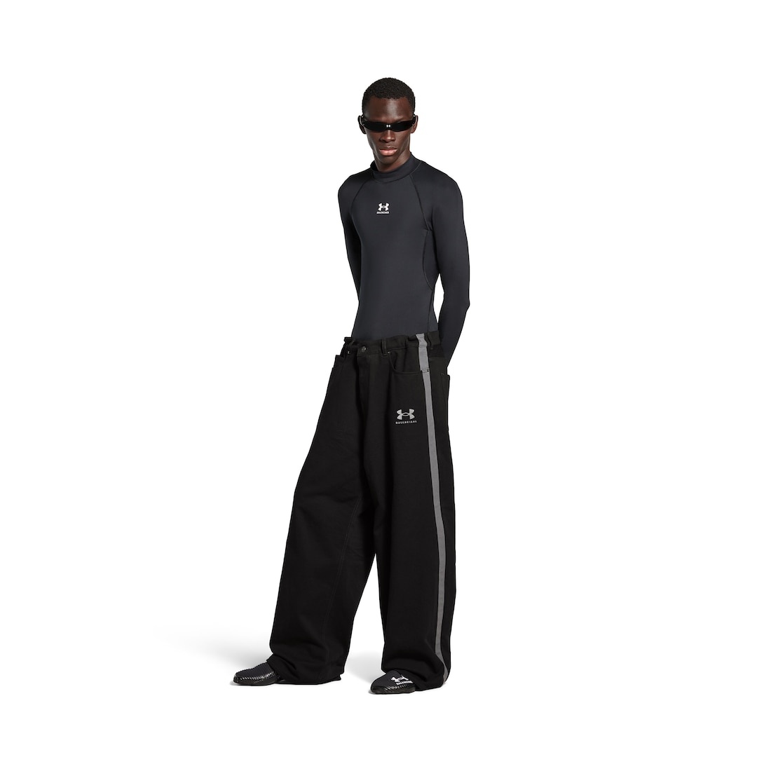 Men's Under Armour® Tracksuit Denim Pants in Black - 2