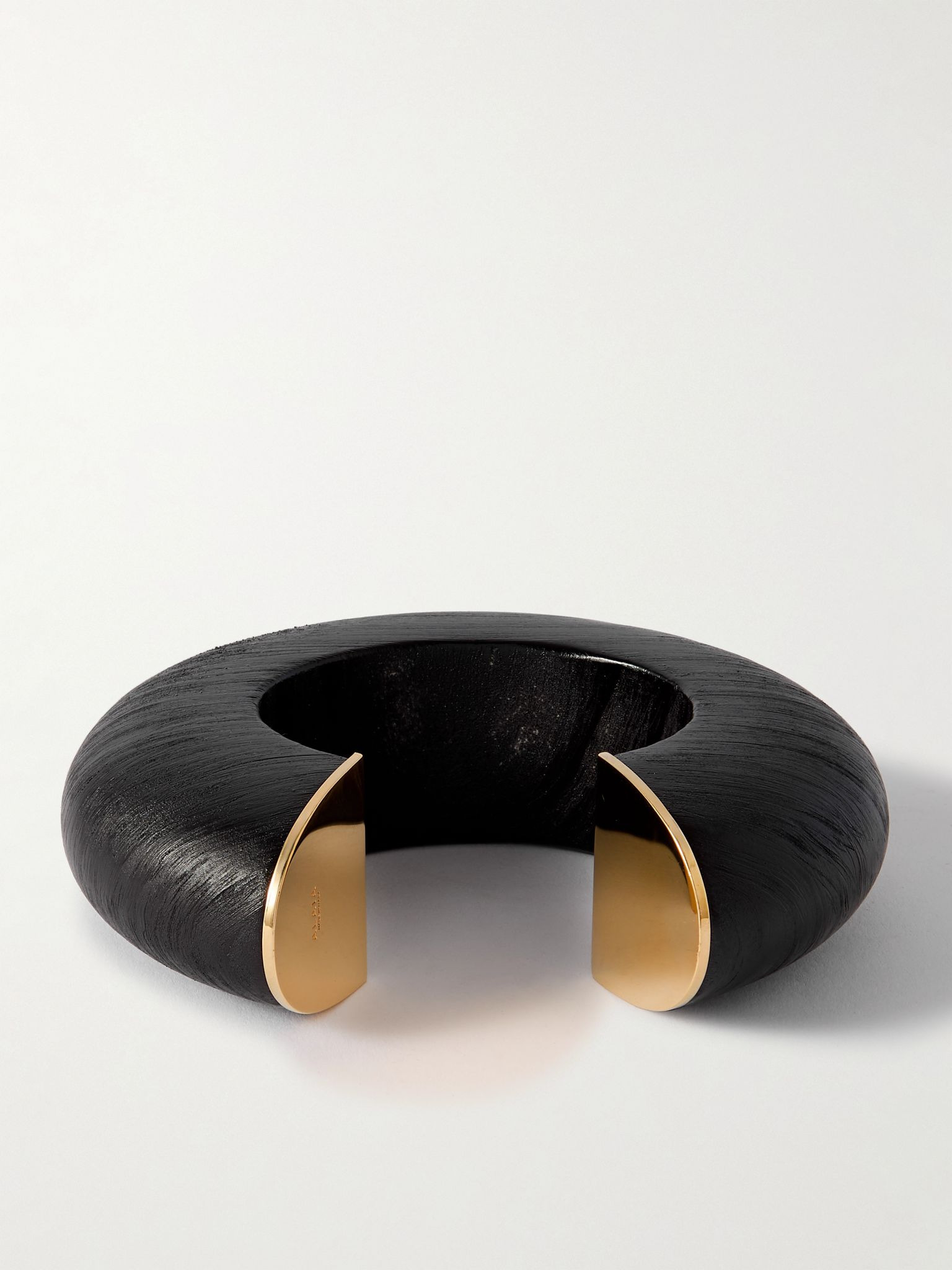 Bumper wood cuff Brown - 3