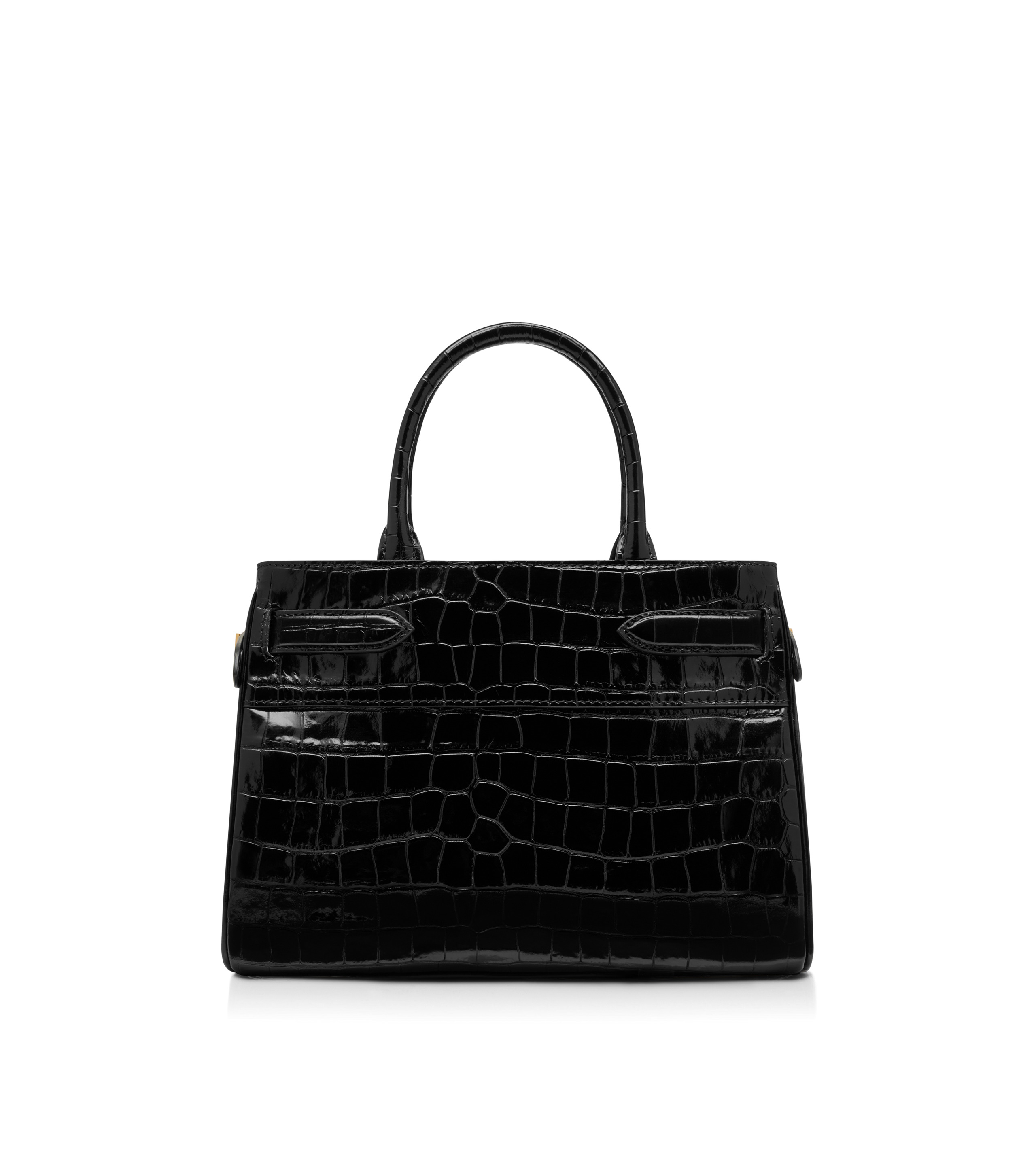 PRINTED CROCODILE LEATHER WHITNEY SMALL TOP HANDLE - 3