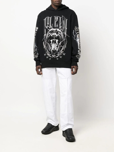 PHILIPP PLEIN graphic-print hoodie outlook