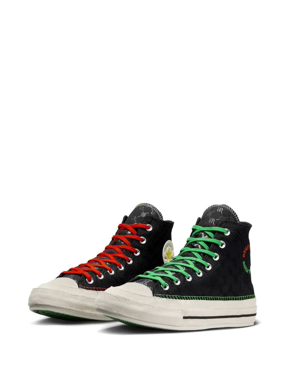 x Daily Paper Chuck 70 "Pan-African - Black" sneakers - 2