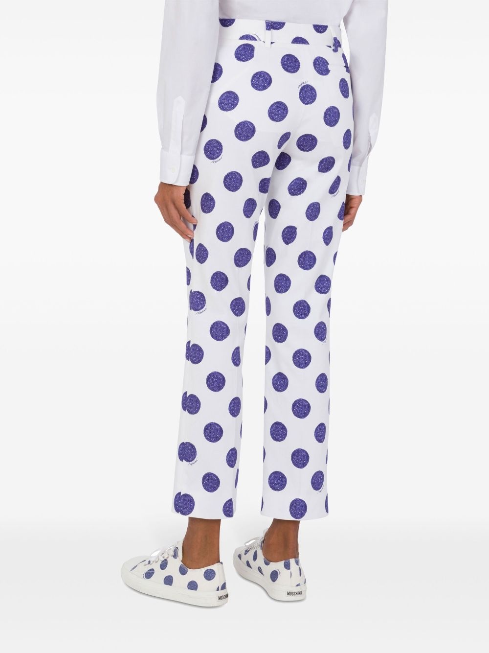 polka-dot trousers - 3