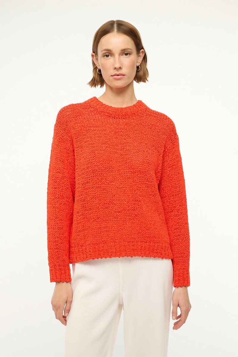 STAUD STAUD CALA SWEATER CAYENNE outlook