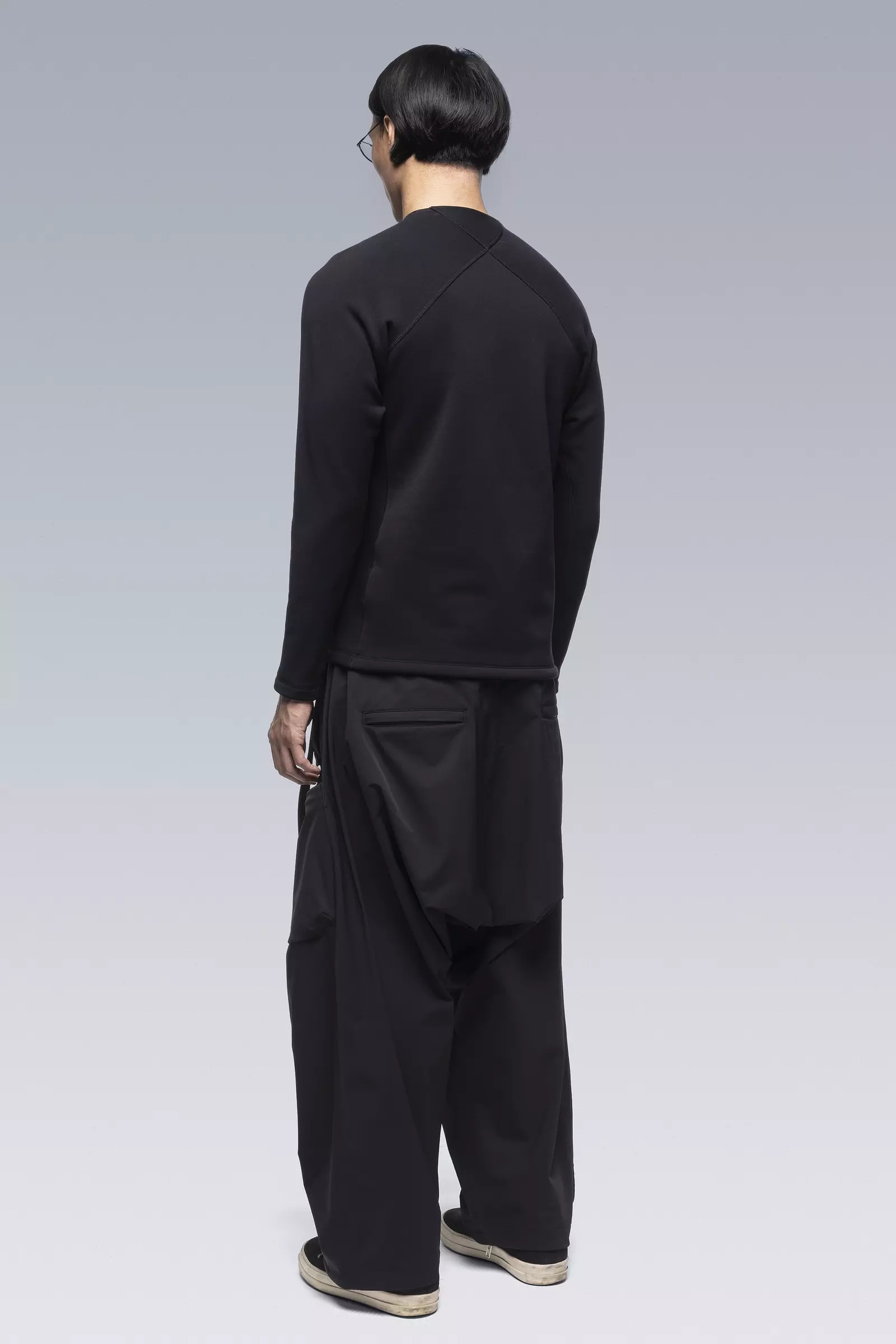 S27-PS Powerstretch® Longsleeve Shirt Black - 5