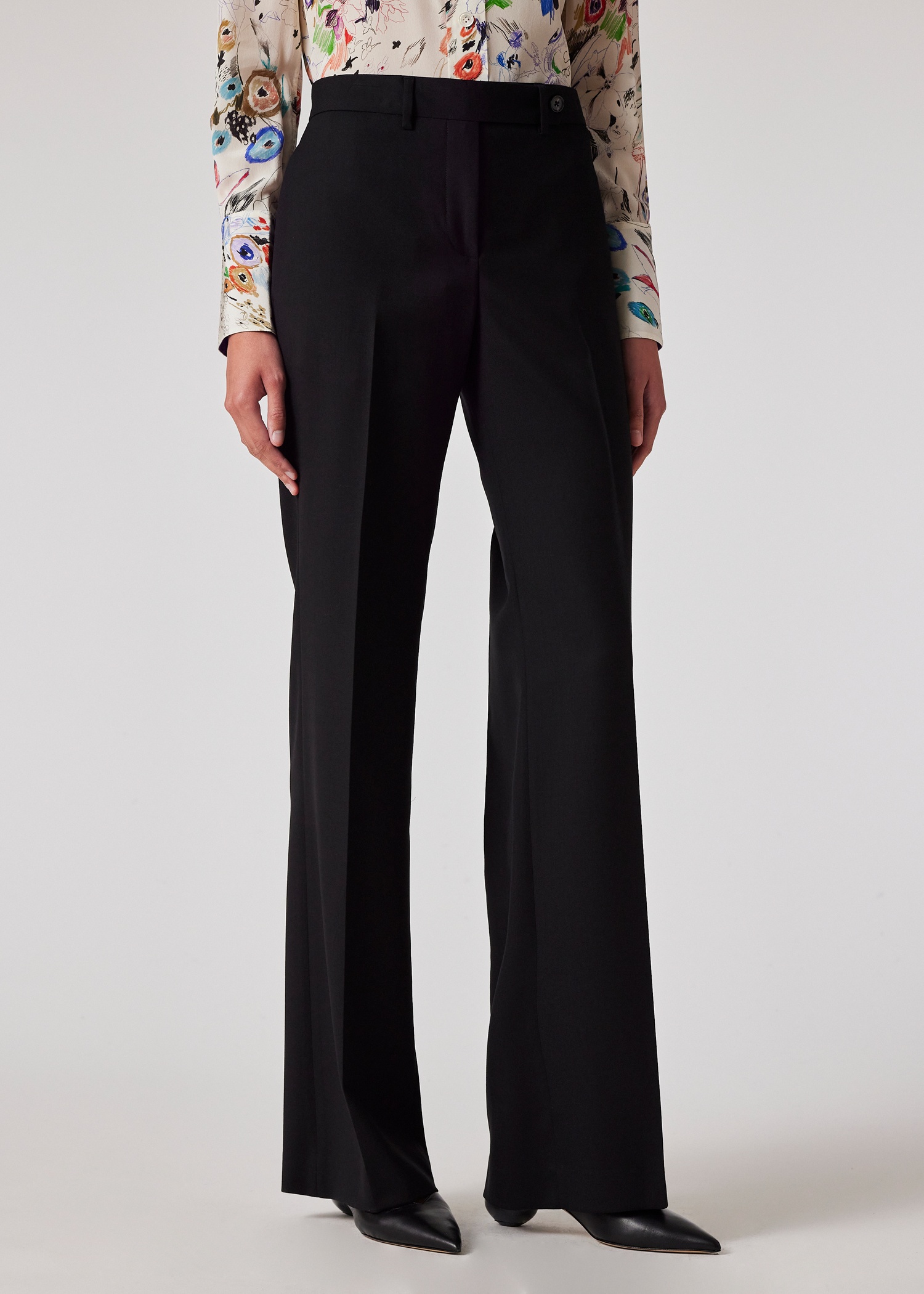 Women's 'A Suit To Travel In' - Black Wool Double Breasted Suit - 10