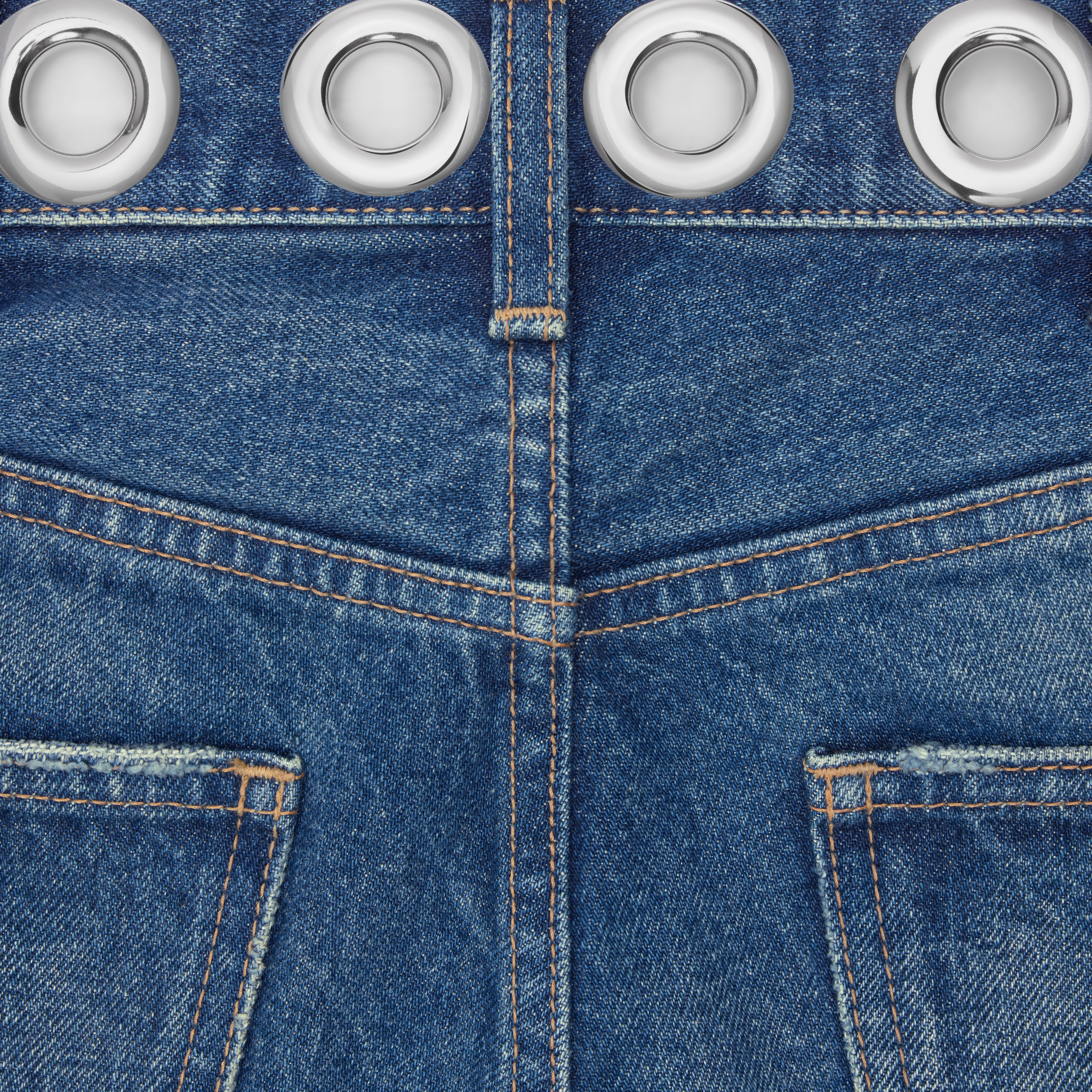 FLARED SURF JEANS IN DARK UNION WASH DENIM - 3