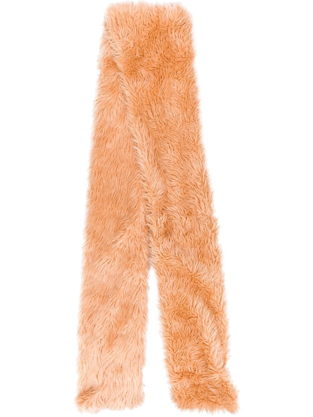 furry long scarf - 1