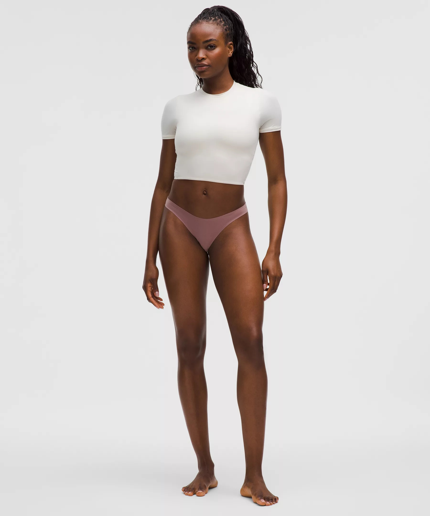 Wundermost Ultra-Soft Nulu Dipped-Waist Thong Underwear *3 Pack - 2
