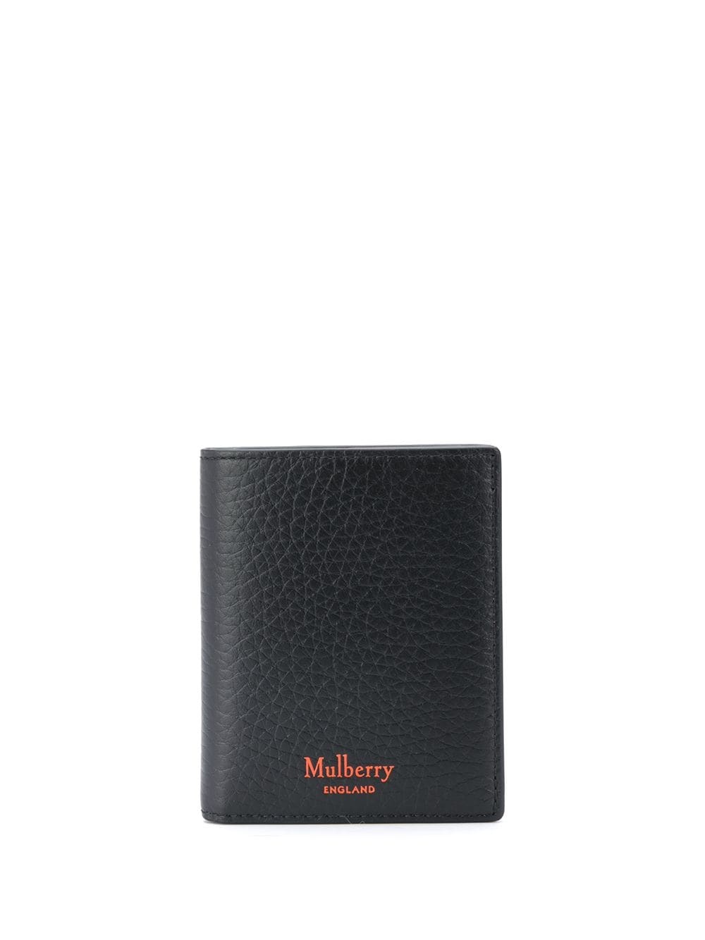 contrast lining trifold leather wallet - 1