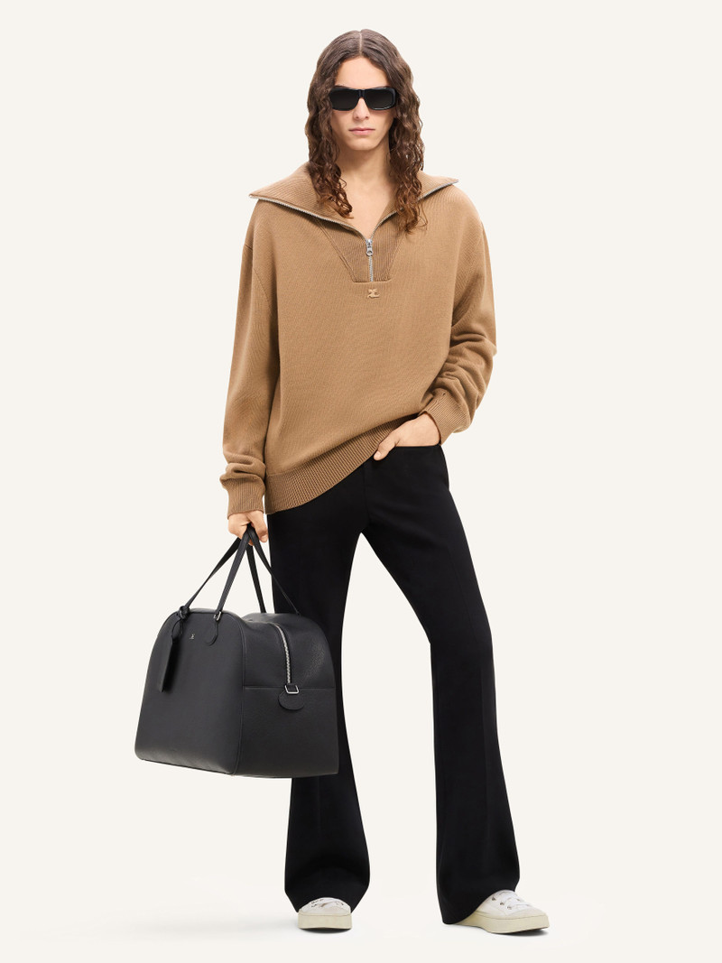 courrèges TRUCKER WOOL SWEATER outlook