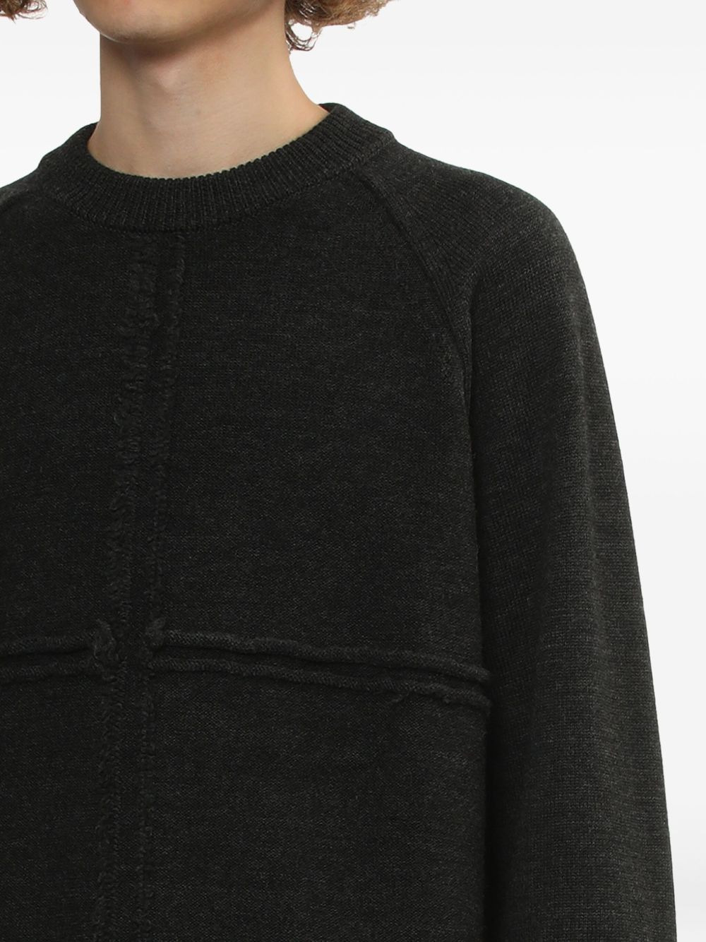 seam-detail jumper - 5